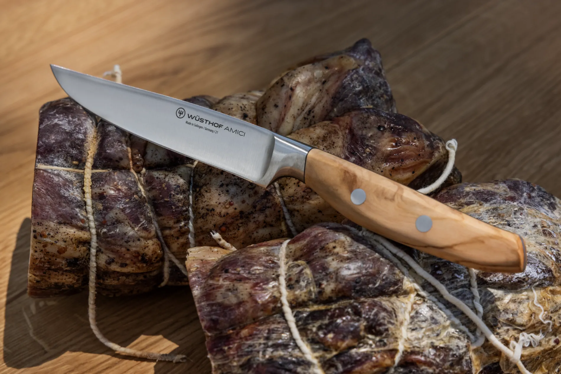 Wüsthof Steakmesser>Amici Steakmesser 12 cm