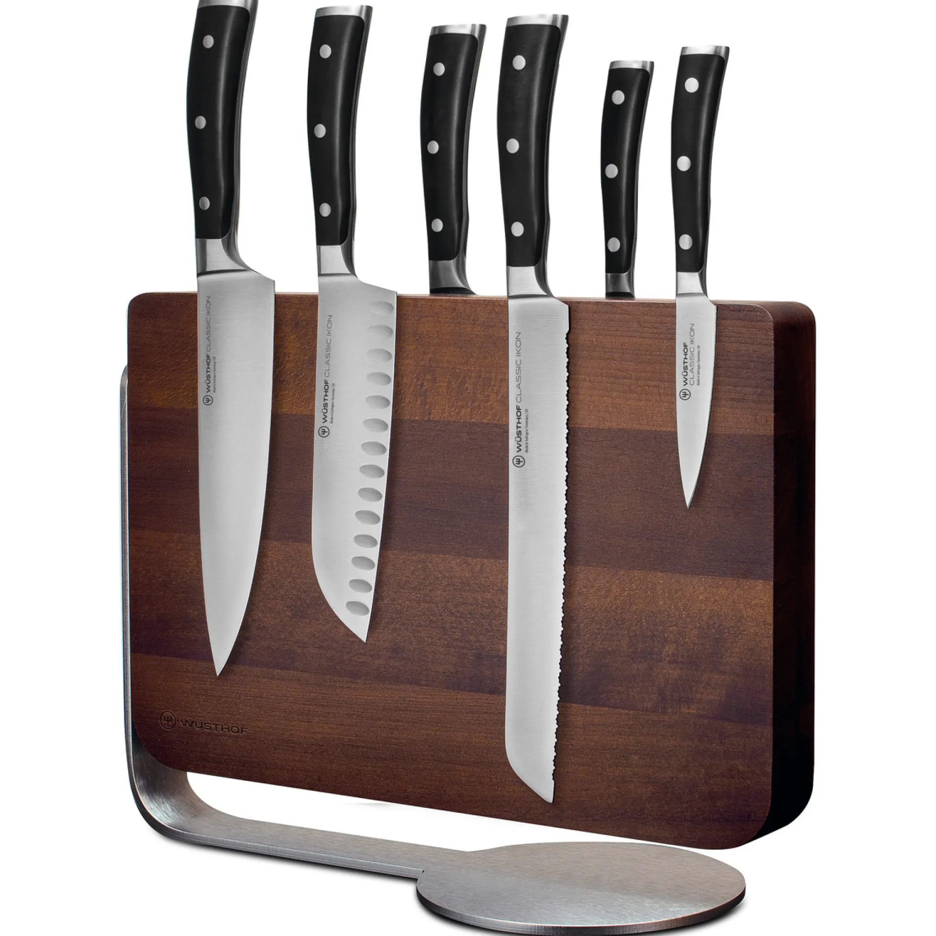 Wüsthof Messerblocksets>Classic Ikon Messerblock mit 6 Messern