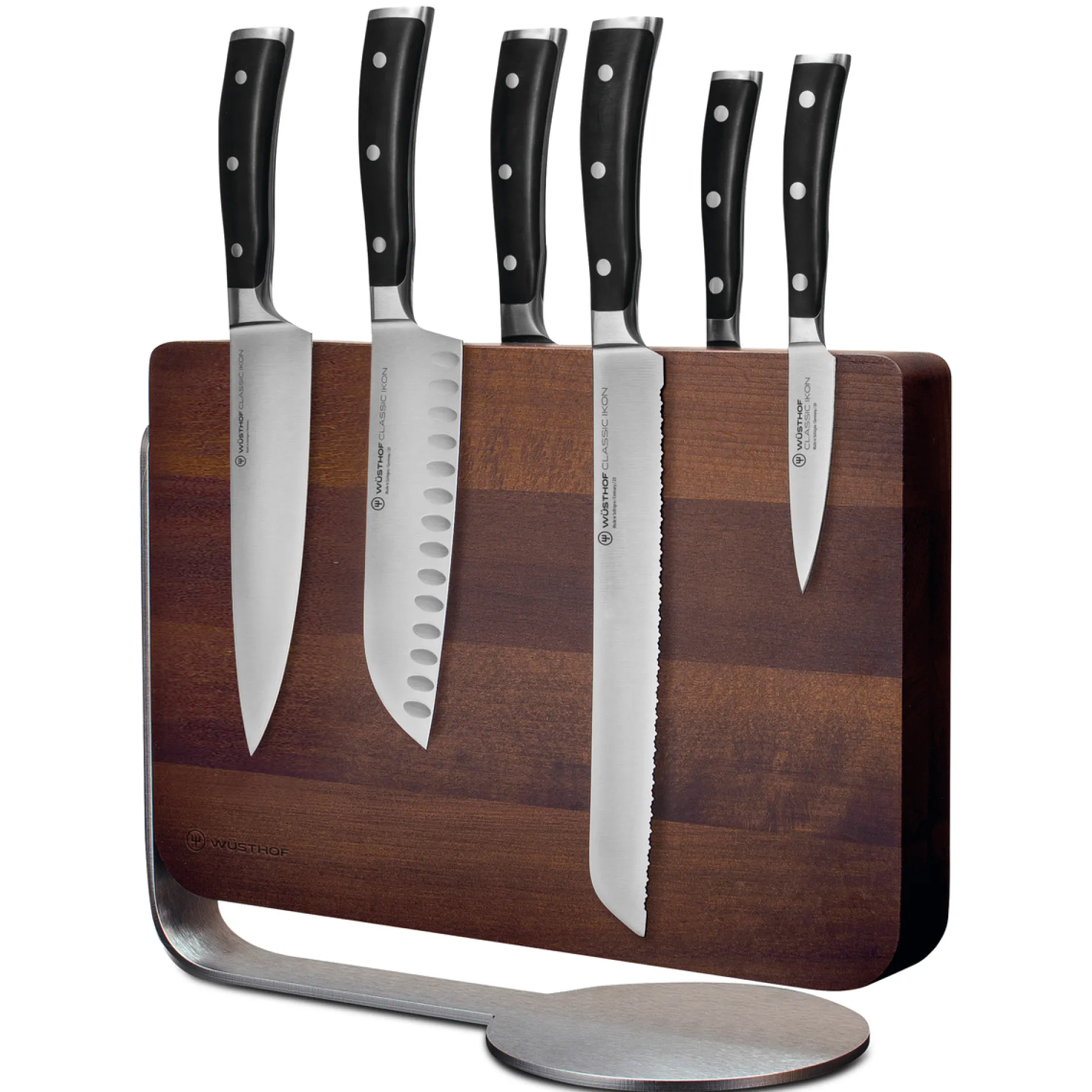 Wüsthof Messerblocksets>Classic Ikon Messerblock mit 6 Messern