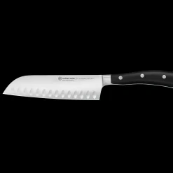 Wüsthof Asiatische Messer>Classic Ikon Santoku 17 cm | mit Kullenschliff