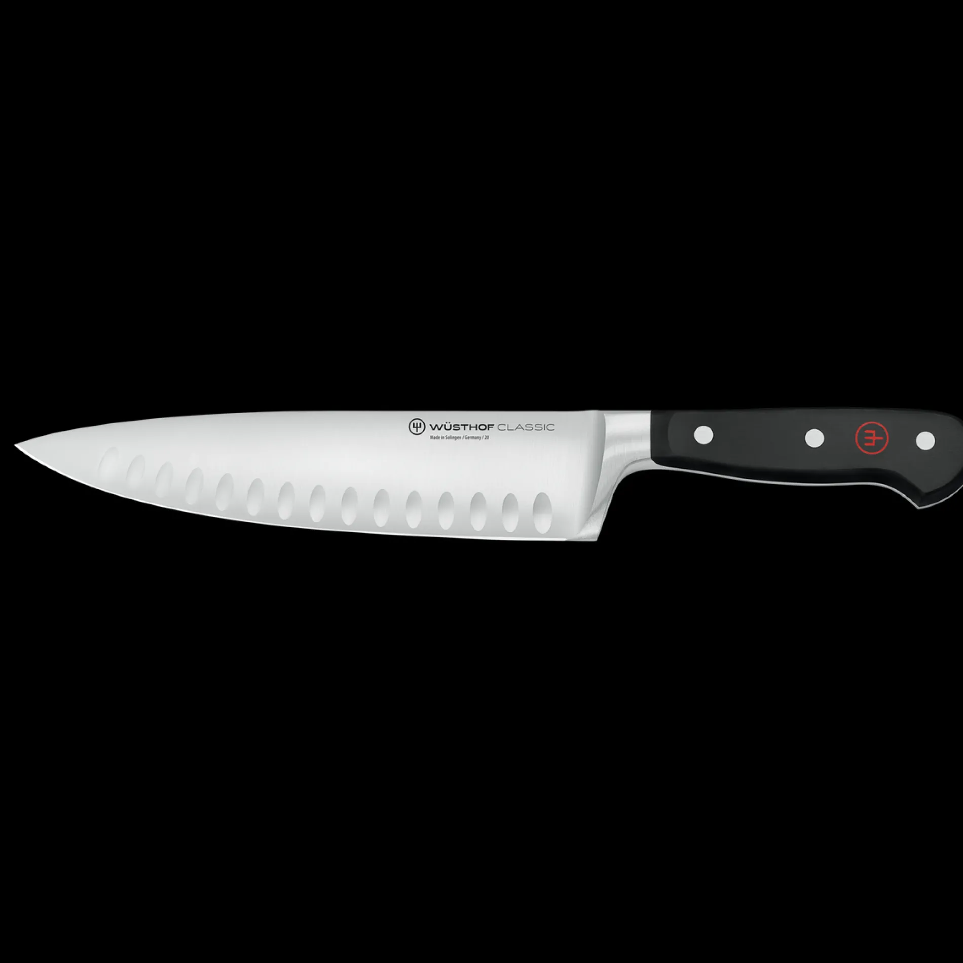 Wüsthof Kochmesser>Classic Kochmesser 20 cm | mit Kullenschliff