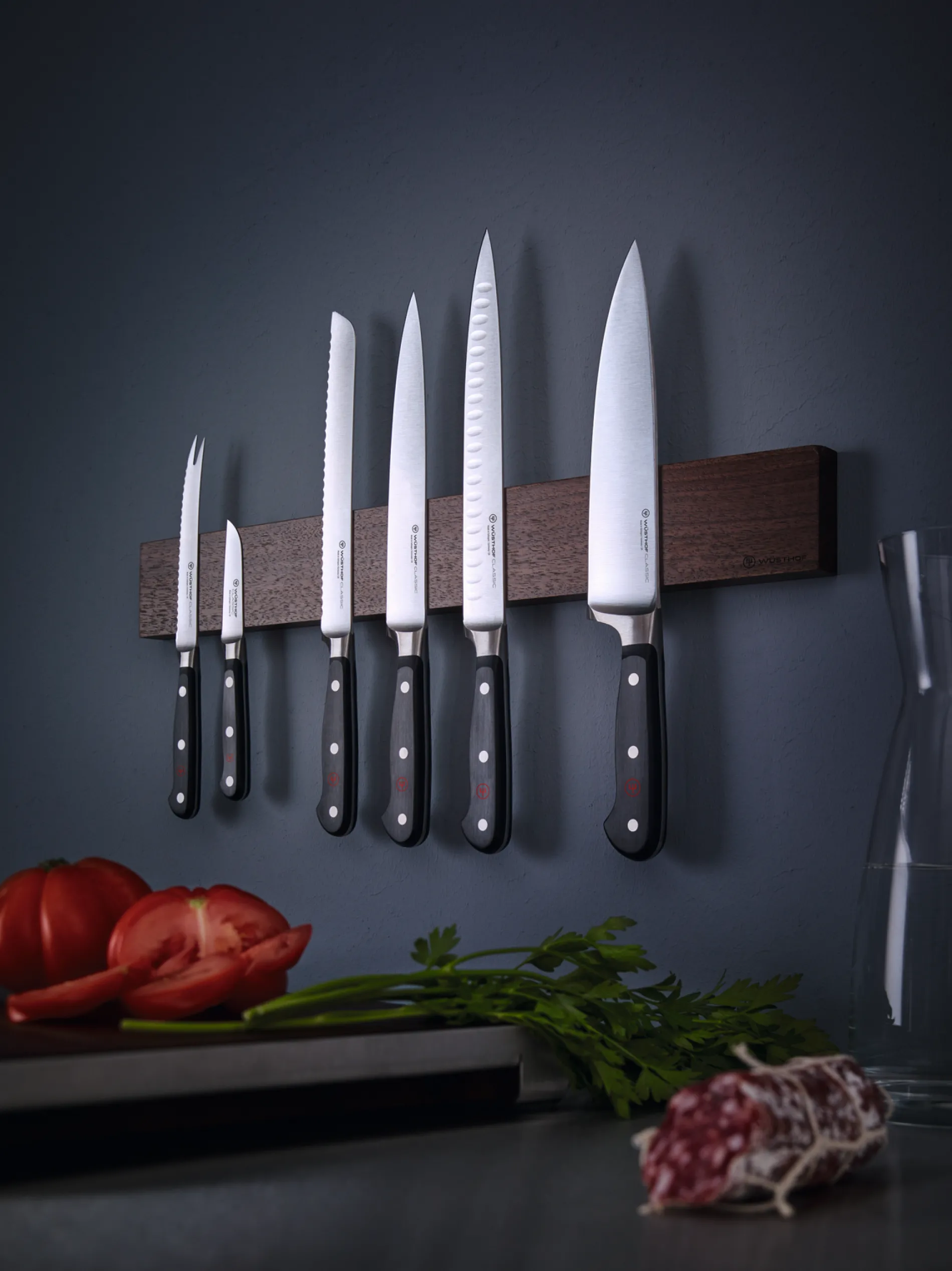 Wüsthof Tranchiermesser>Classic Schinkenmesser 26 cm | mit Kullenschliff