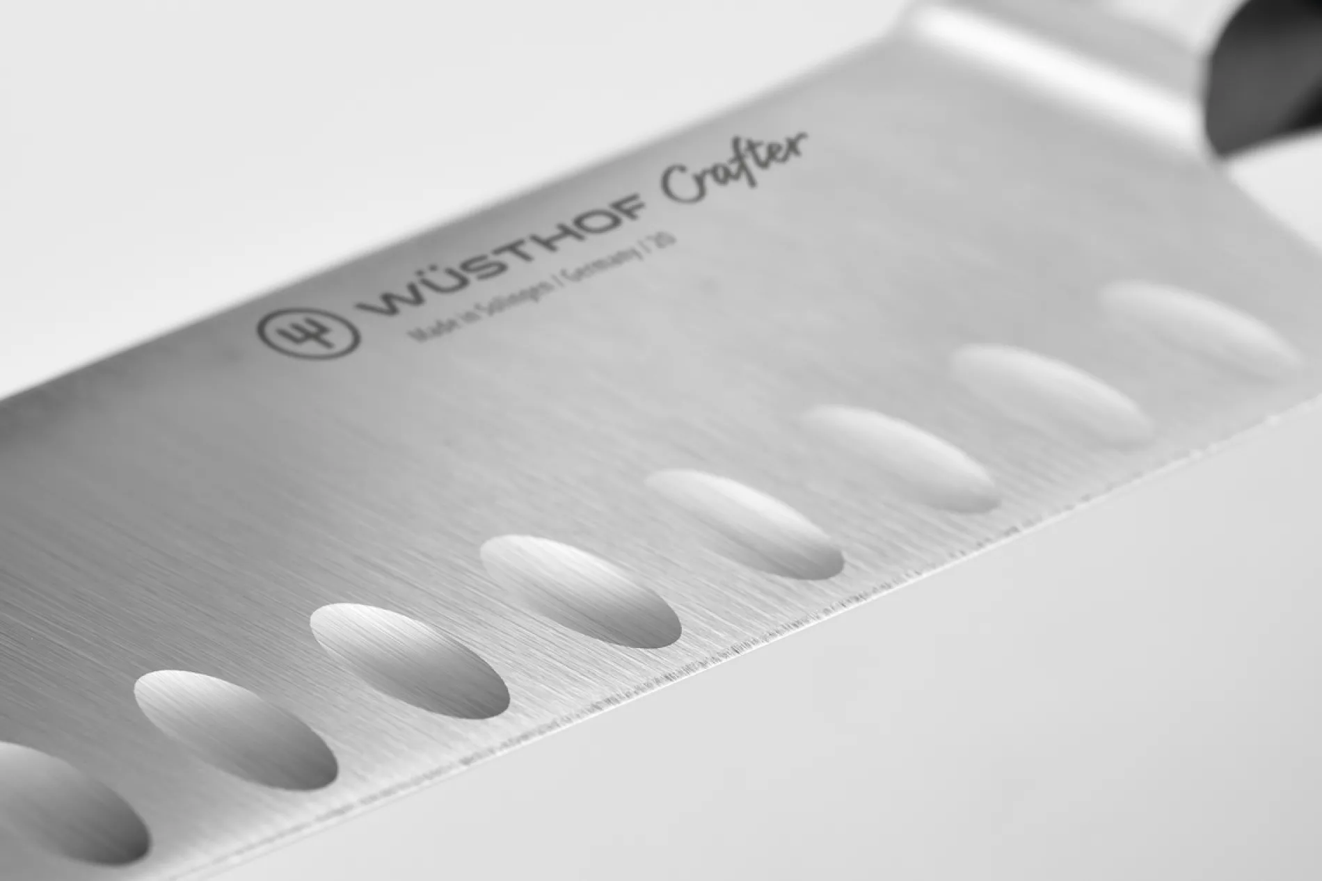 Wüsthof Asiatische Messer>Crafter Santoku 17 cm | mit Kullenschliff