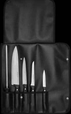 Wüsthof Messeraufbewahrung>Gourmet Starter Rolltasche mit 5 Artikeln