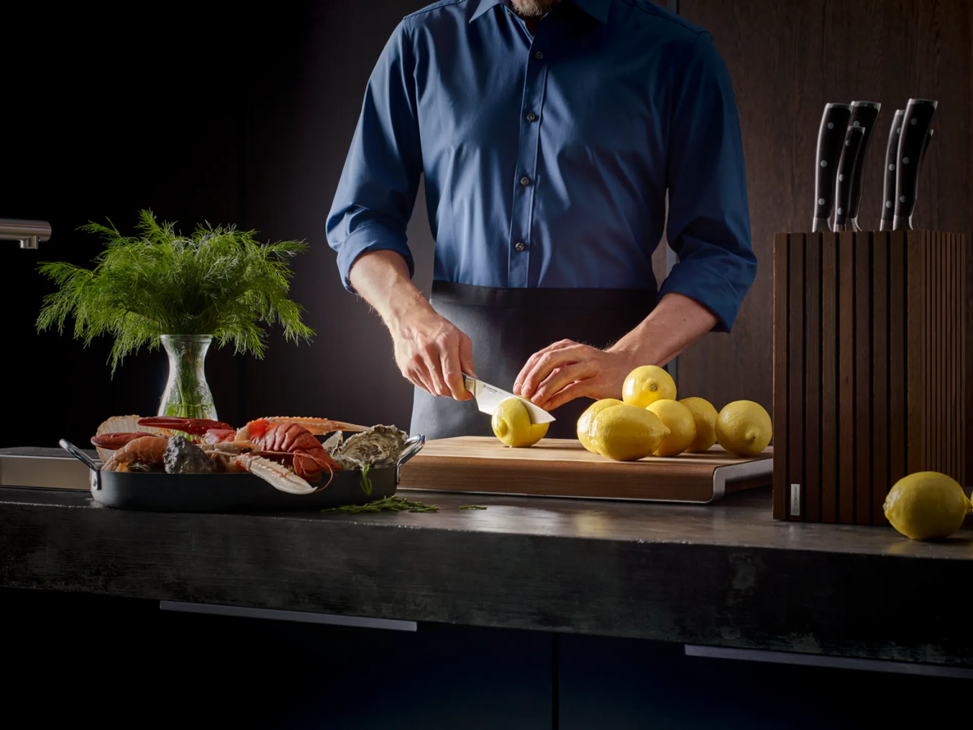 Wüsthof Kochmesser>Ikon Kochmesser 18 cm