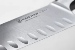 Wüsthof Asiatische Messer>Ikon Santoku 17 cm | mit Kullenschliff