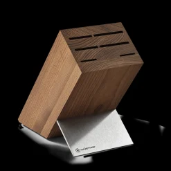 Wüsthof Messeraufbewahrung>Messerblock | 6 Steckplätze | Thermobuche mit Edelstahl