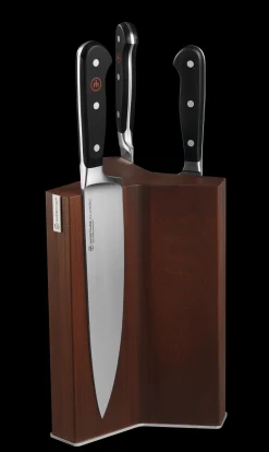 Wüsthof Messeraufbewahrung>Messerblock | Thermobuche mit Edelstahl