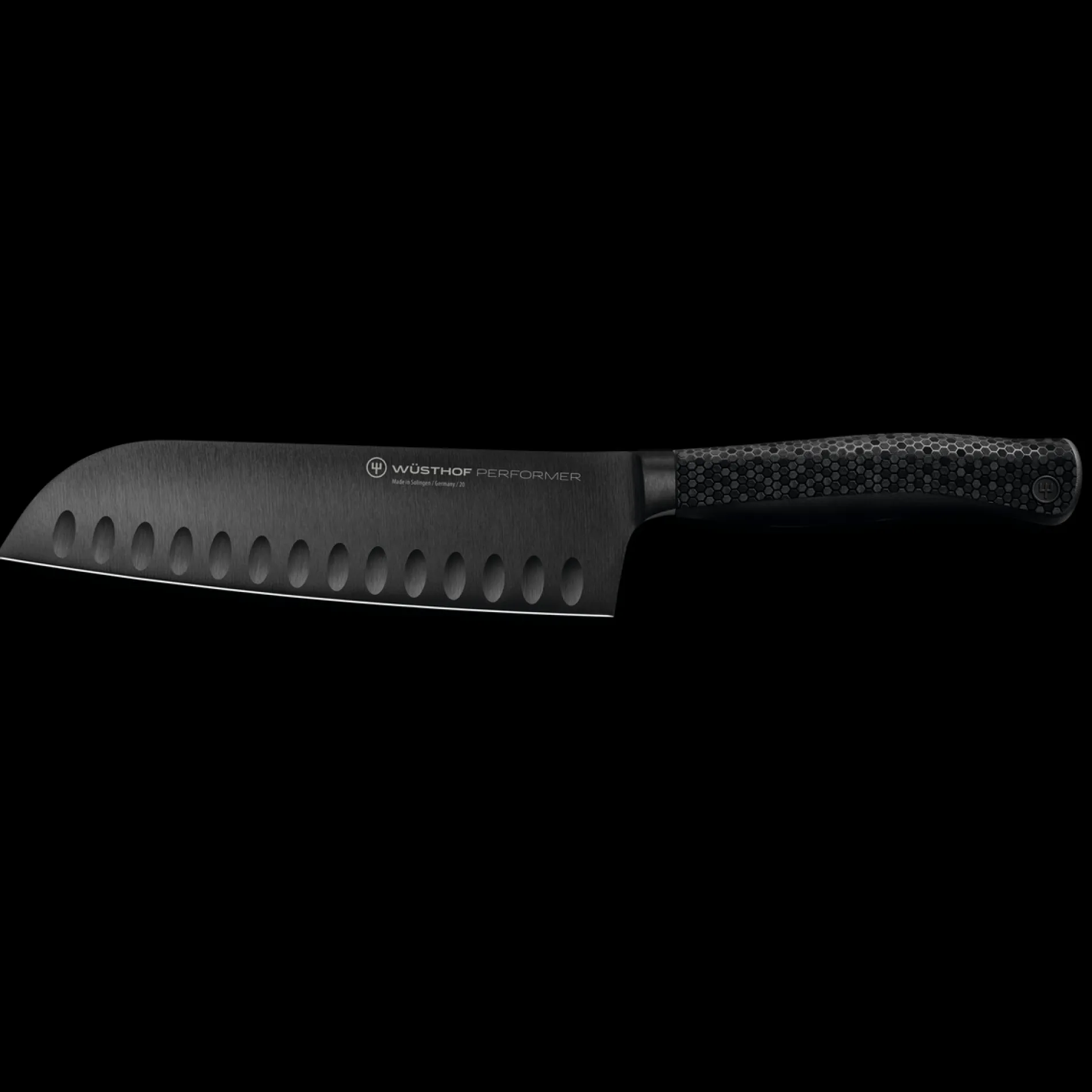 Wüsthof Asiatische Messer>Performer Santoku 17 cm | mit Kullenschliff