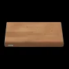 Wüsthof Schneidbretter|Zubehör & Werkzeuge>Schneidbrett 40 x 25 x 4 cm | Thermobuche mit Edelstahl