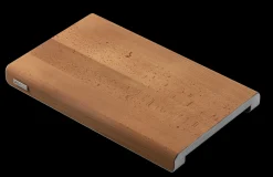 Wüsthof Schneidbretter|Zubehör & Werkzeuge>Schneidbrett 40 x 25 x 4 cm | Thermobuche mit Edelstahl