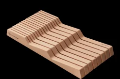 Wüsthof Messeraufbewahrung>Schubladeneinsatz | 15 Steckplätze | Weissbuche