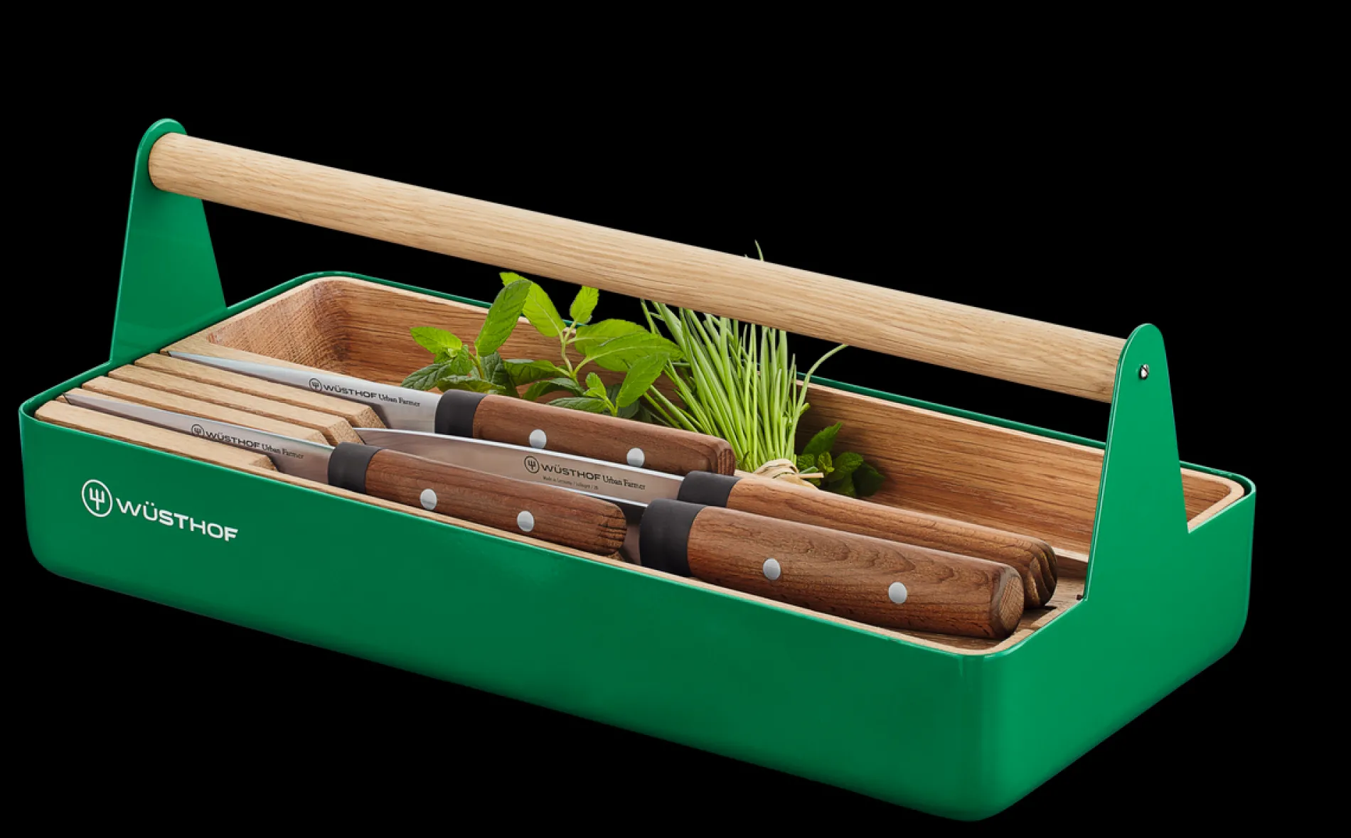 Wüsthof Messerblocksets>Urban Farmer Tool Basket mit 4 Artikeln